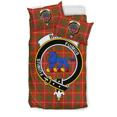 Bruce Family Tartan Crest Bedding Set