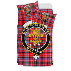 Udny Family Tartan Crest Bedding Set