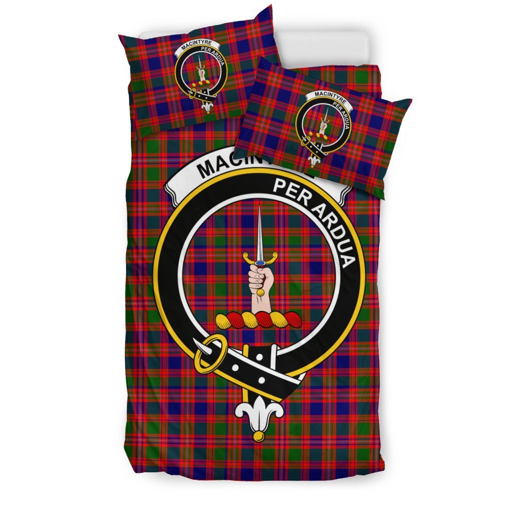 Macintyre Family Tartan Crest Bedding Set