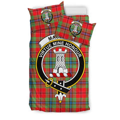 Maclean Family Tartan Crest Bedding Set