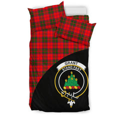 Grant Modern Family Tartan Crest Wave Style Bedding Set