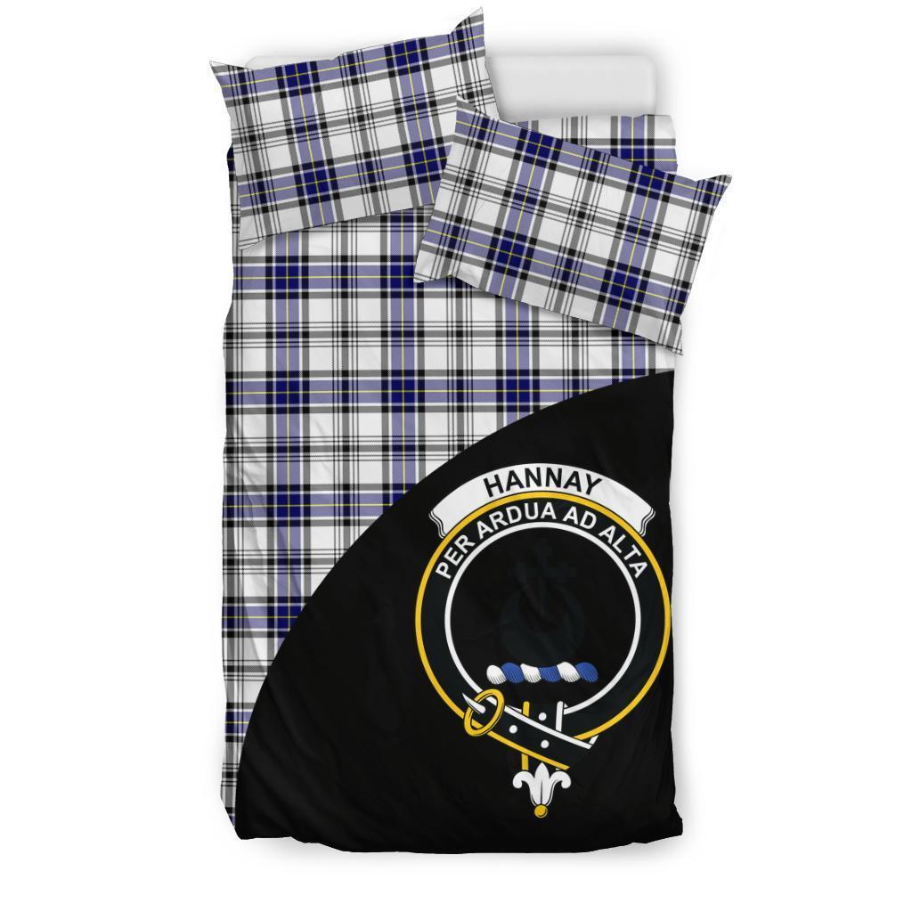 Hannay Modern Family Tartan Crest Wave Style Bedding Set