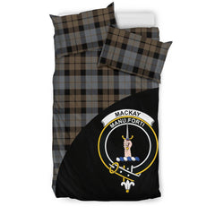 MacKay Weathered Family Tartan Crest Wave Style Bedding Set