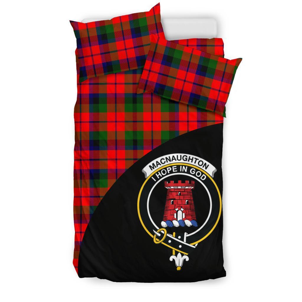 MacNaughton Modern Family Tartan Crest Wave Style Bedding Set