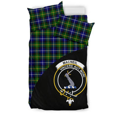 MacNeil of Barra Modern Family Tartan Crest Wave Style Bedding Set