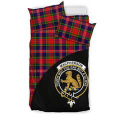 MacPherson Modern Family Tartan Crest Wave Style Bedding Set