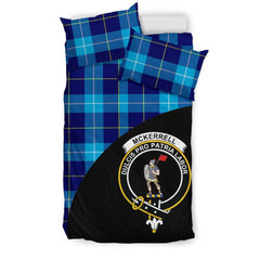 McKerrell Family Tartan Crest Wave Style Bedding Set