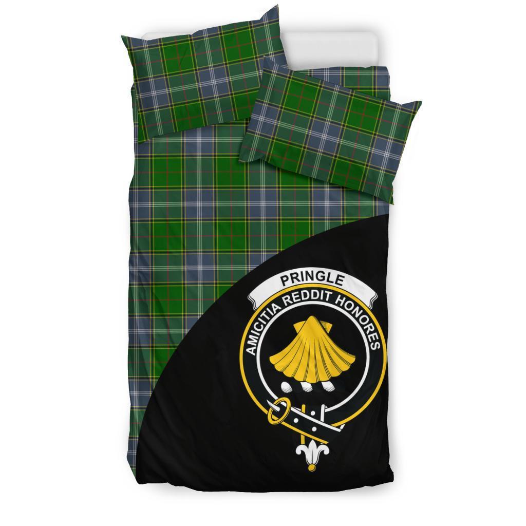 Pringle Family Tartan Crest Wave Style Bedding Set