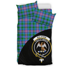 Ralston Family Tartan Crest Wave Style Bedding Set