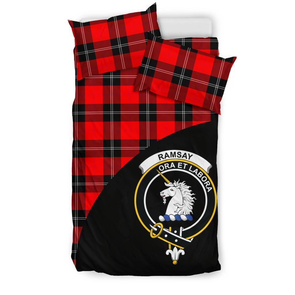 Ramsay Modern Family Tartan Crest Wave Style Bedding Set