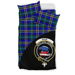 Weir Modern Family Tartan Crest Wave Style Bedding Set