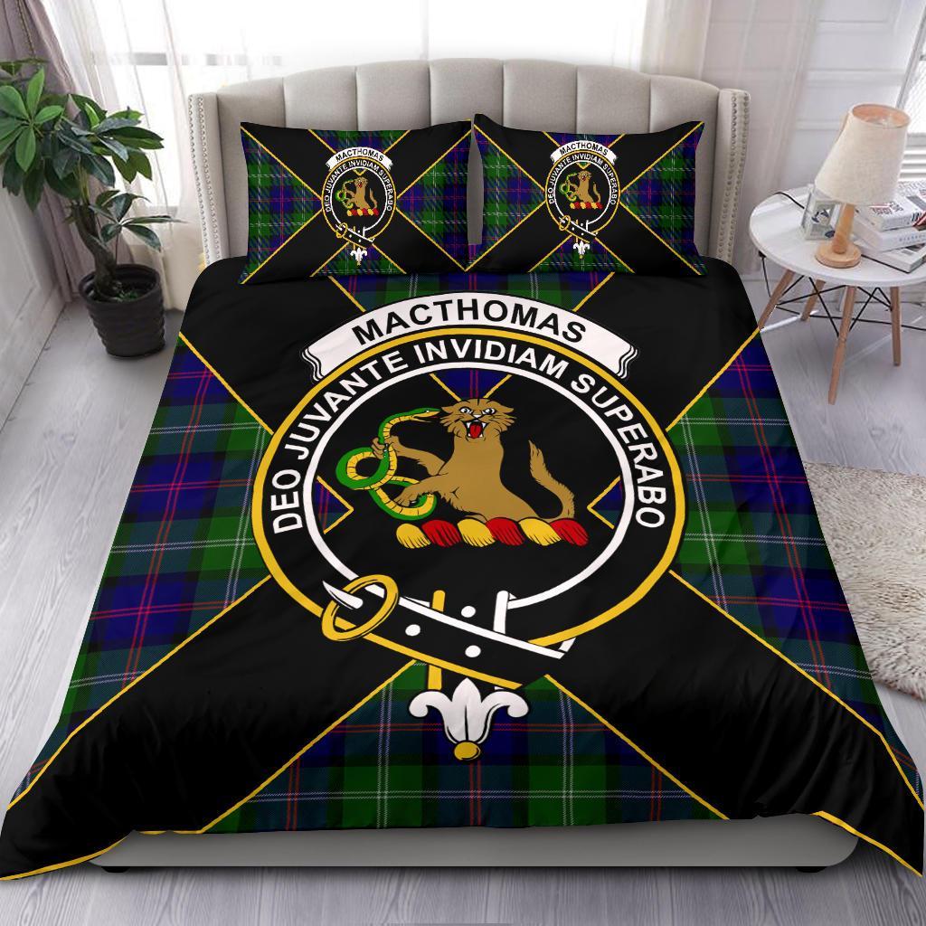 MacThomas Tartan Crest Bedding Set - Luxury Style