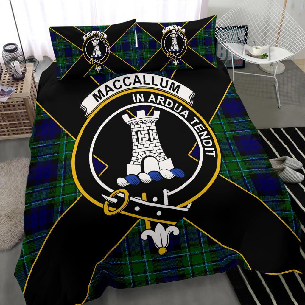 MacCallum Tartan Crest Bedding Set - Luxury Style