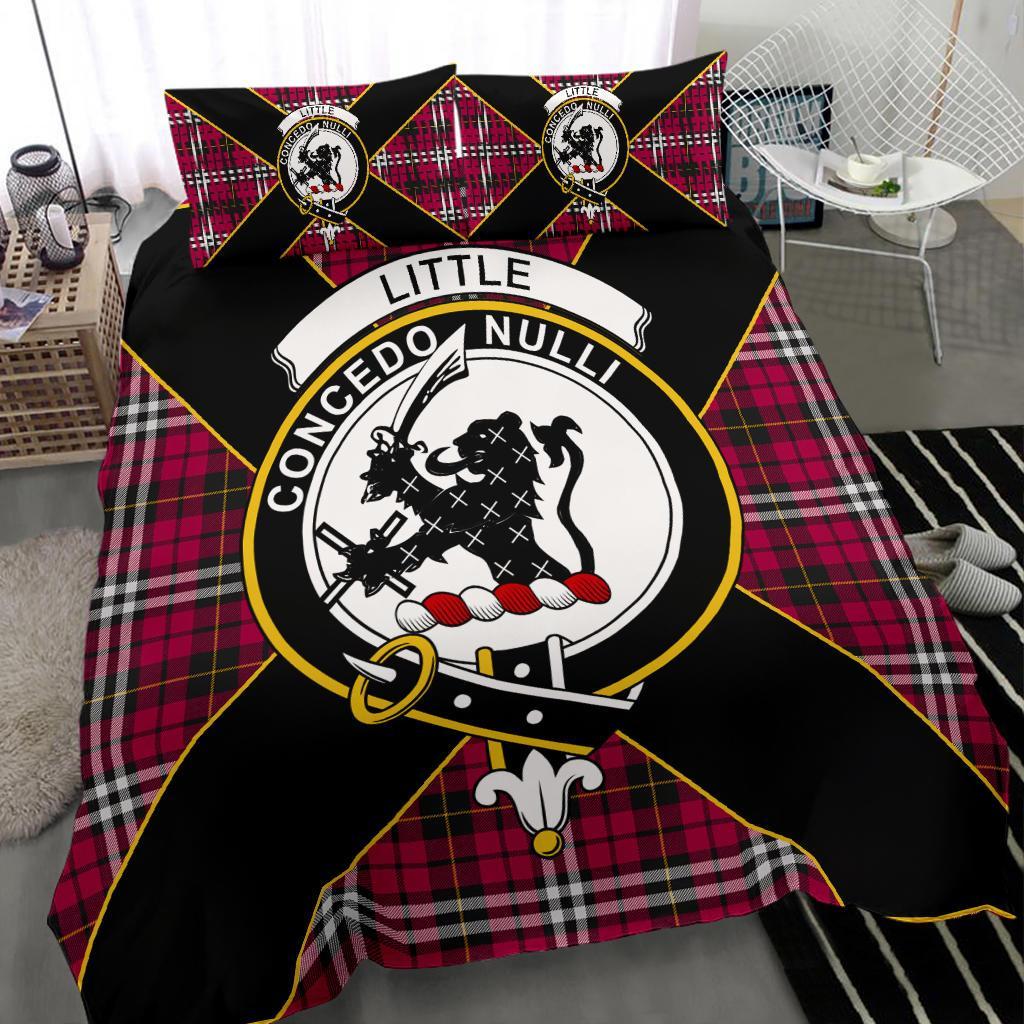 Little Tartan Crest Bedding Set - Luxury Style