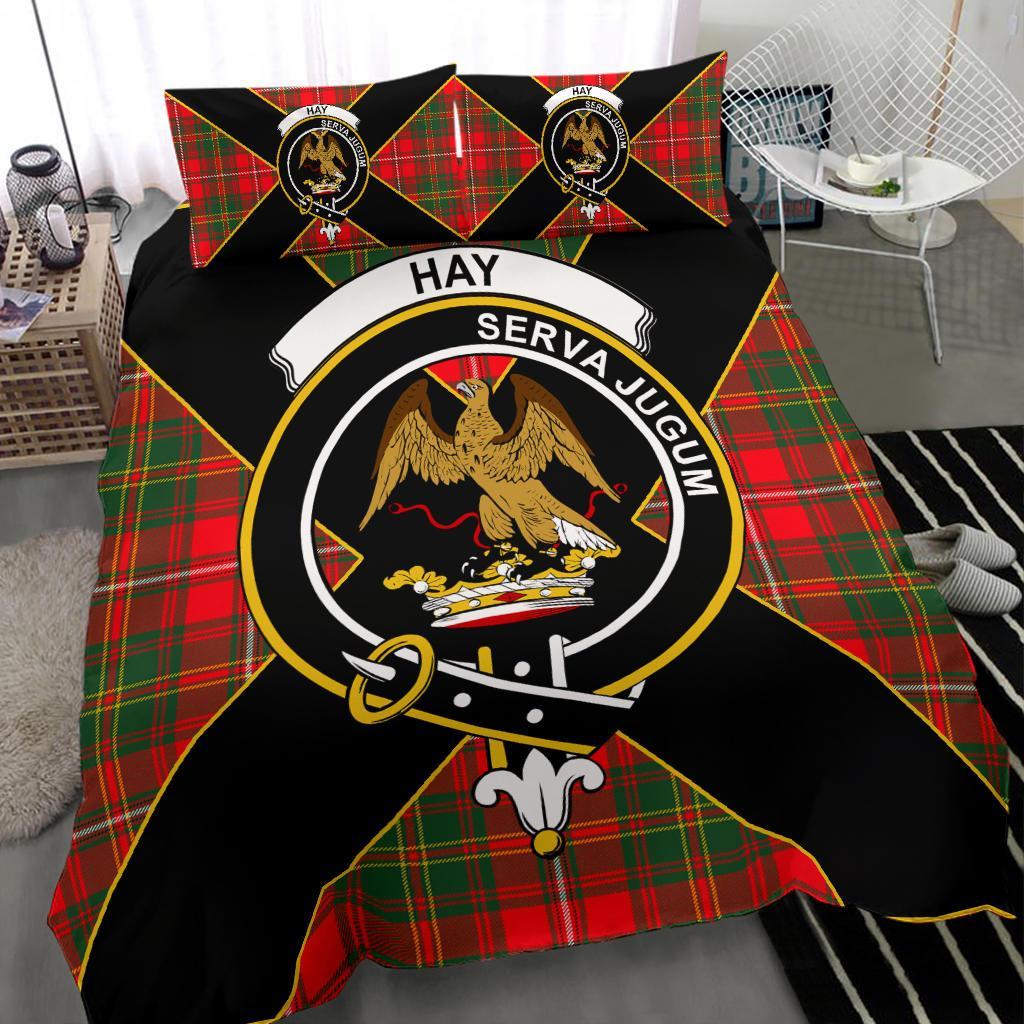 Hay Tartan Crest Bedding Set - Luxury Style