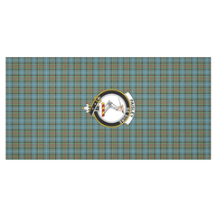 Paisley Tartan Crest Tablecloth