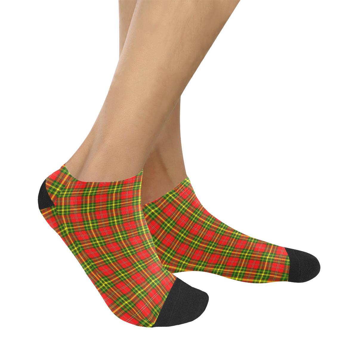 Leask Tartan Ankle Socks