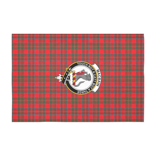 MacBain Tartan Crest Tablecloth