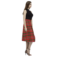 MacKinnon Modern Tartan Aoede Crepe Skirt