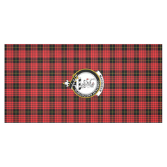 MacQueen Tartan Crest Tablecloth