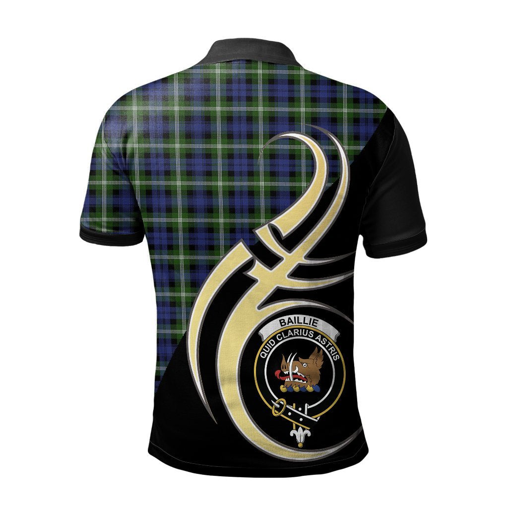 Baillie Modern Tartan Polo Shirt - Believe In Me Style