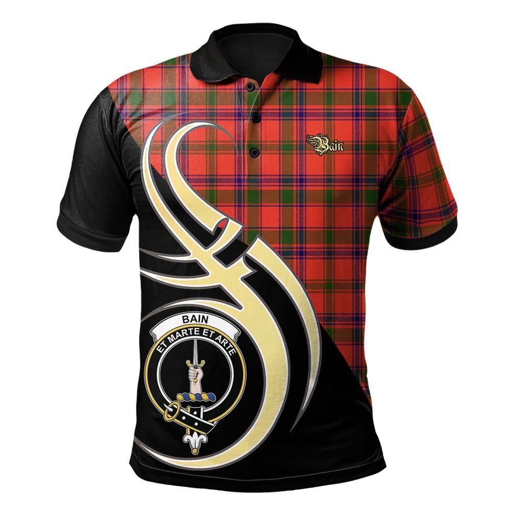 Bain Tartan Polo Shirt - Believe In Me Style