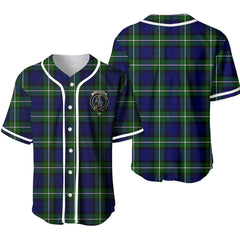 Bannerman Tartan Unisex Baseball Jersey