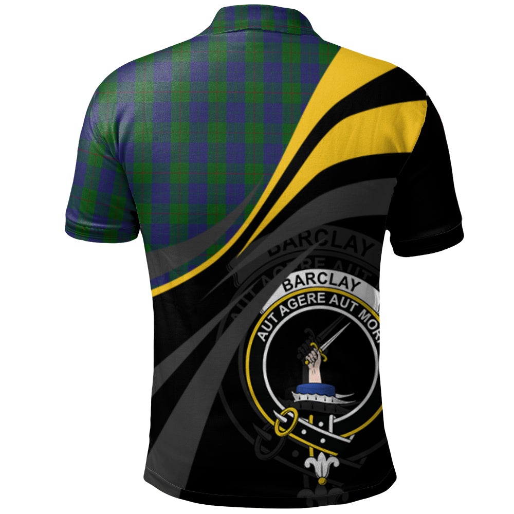 Barclay Tartan Polo Shirt - Royal Coat Of Arms Style