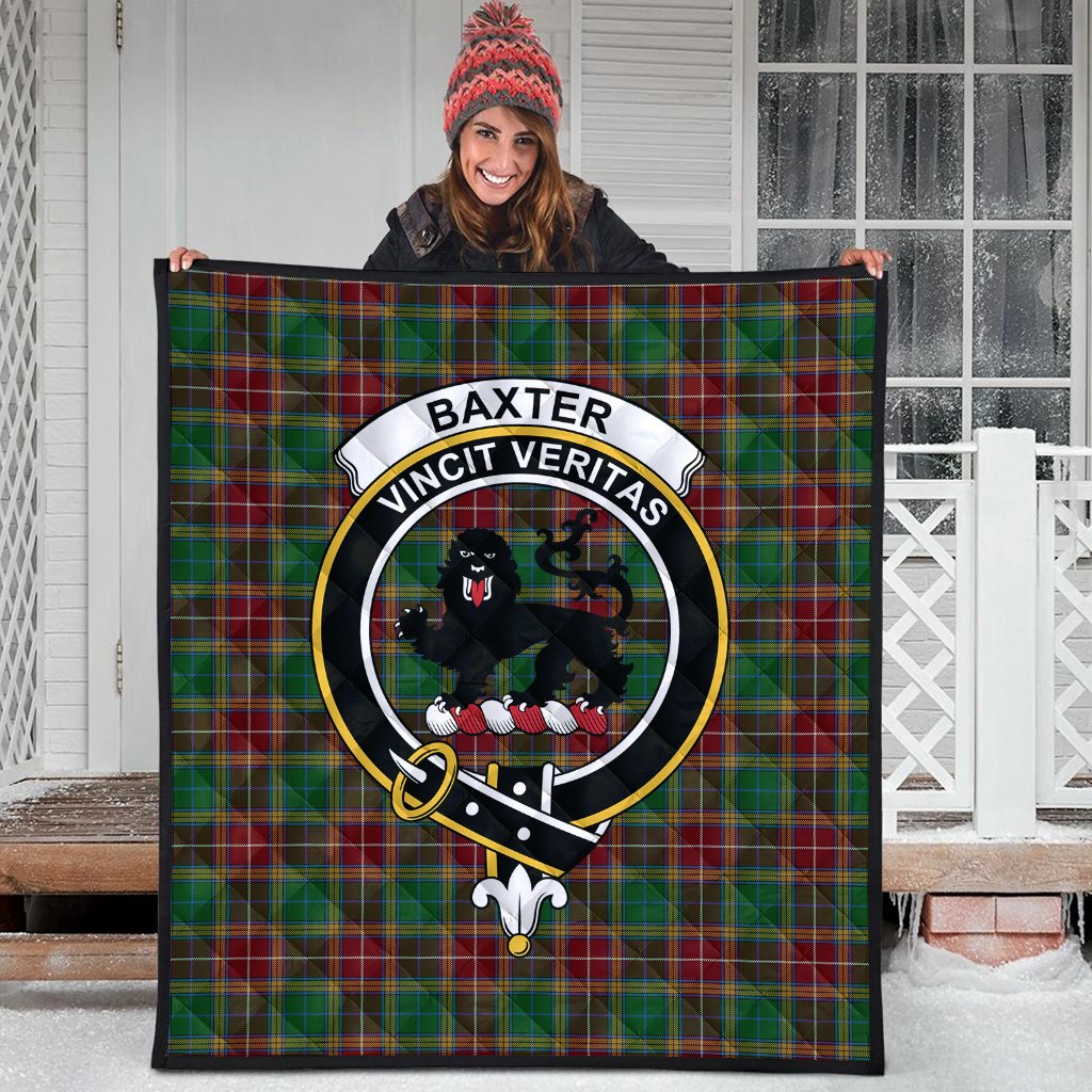 Baxter Tartan Crest Quilt