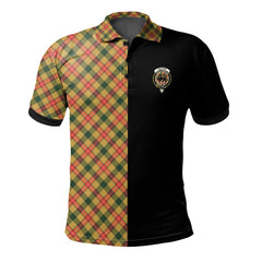 Baxter Tartan Polo Shirt Half of Me - Cross Style