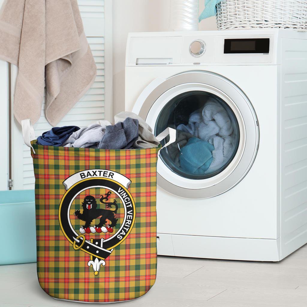 Baxter Tartan Crest Laundry Basket