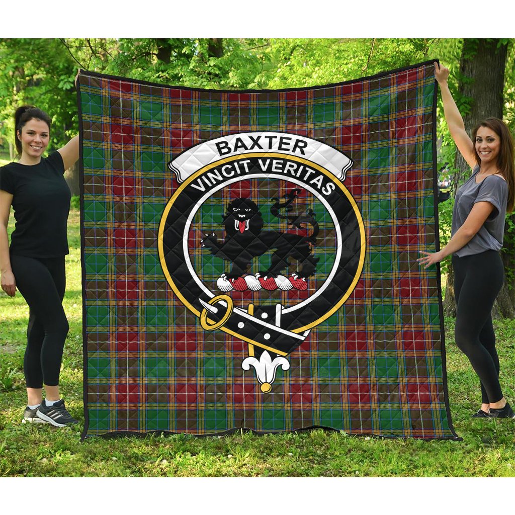 Baxter Tartan Crest Quilt