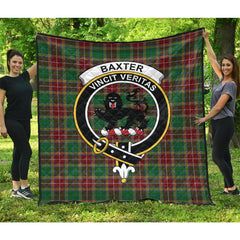 Baxter Tartan Crest Quilt