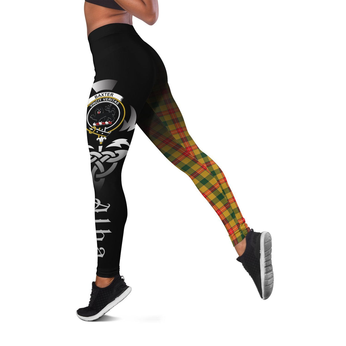 Baxter Modern Tartan Leggings - Alba Celtic Style