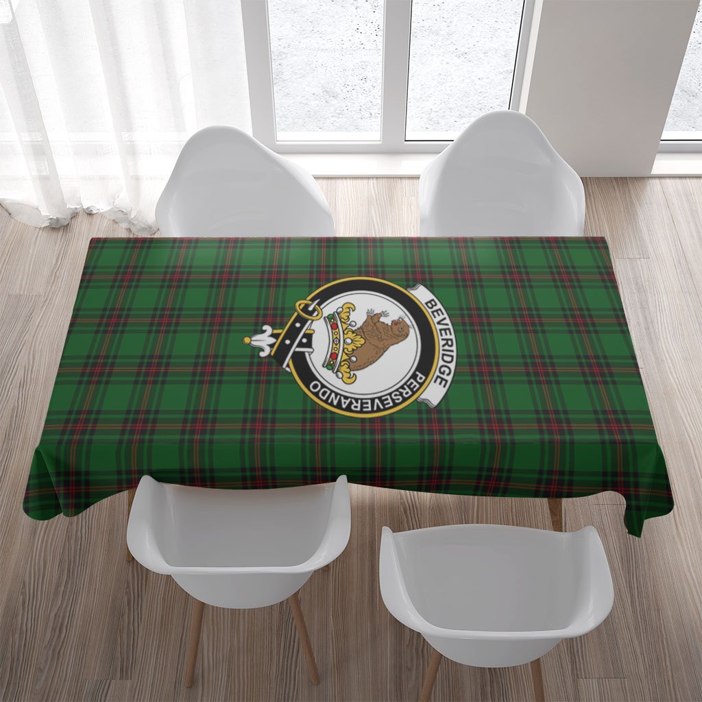 Beveridge Tartan Crest Tablecloth