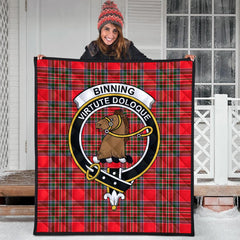 Binning Tartan Crest Quilt