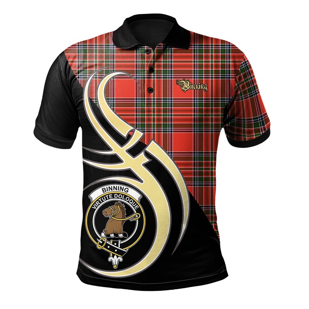 Binning Tartan Polo Shirt - Believe In Me Style