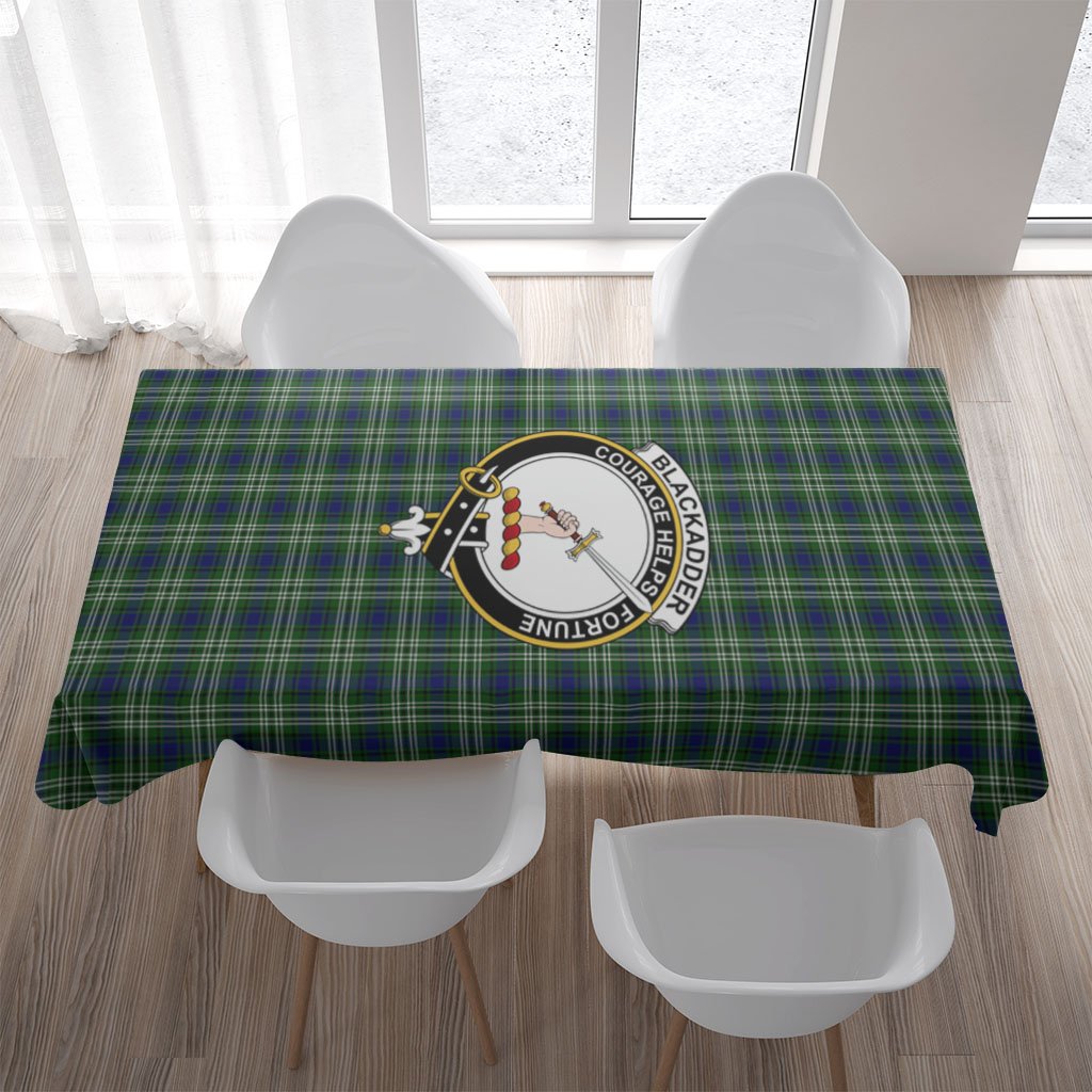 Blackadder Tartan Crest Tablecloth