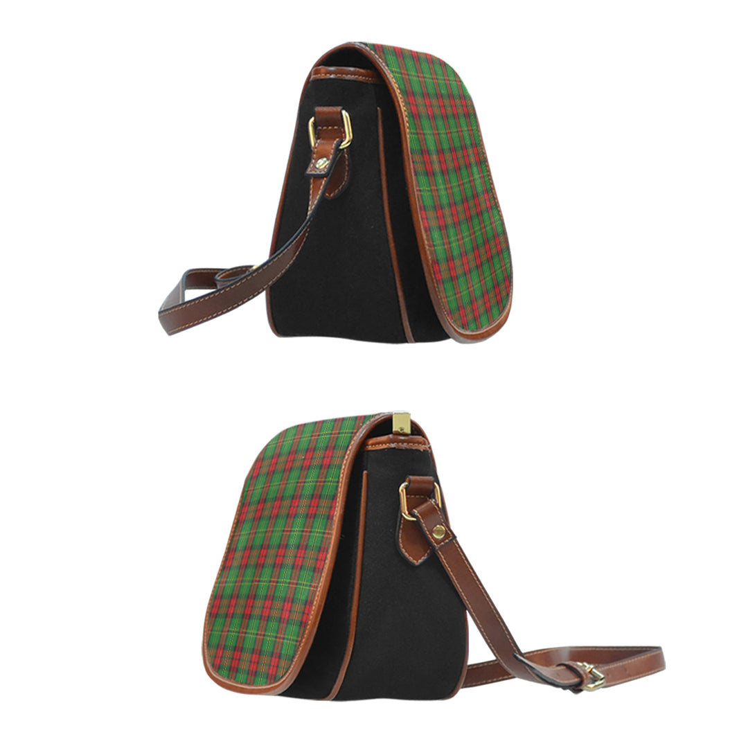 Blackstock Hunting Tartan Saddle Handbags