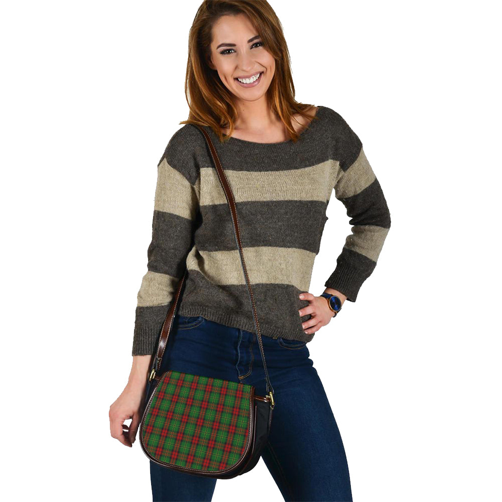 Blackstock Hunting Tartan Saddle Handbags