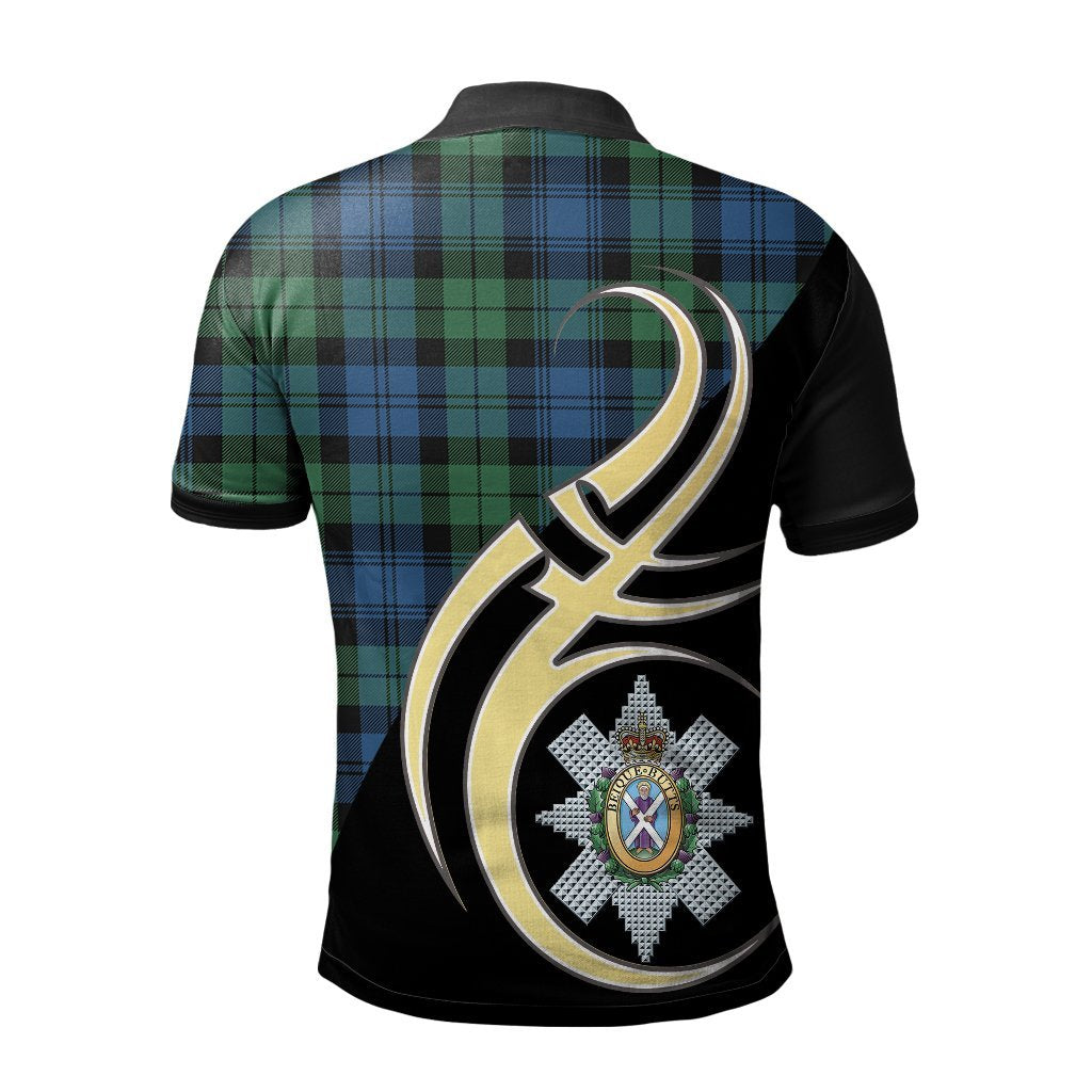 Blackwatch Ancient Tartan Polo Shirt - Believe In Me Style