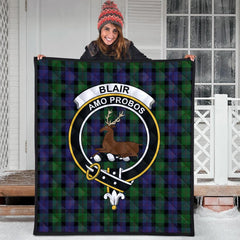 Blair Tartan Crest Quilt