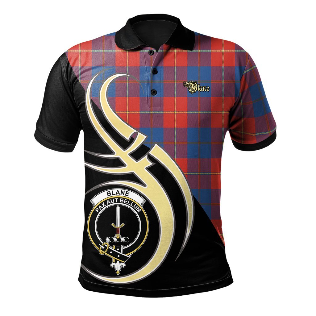 Blane Tartan Polo Shirt - Believe In Me Style