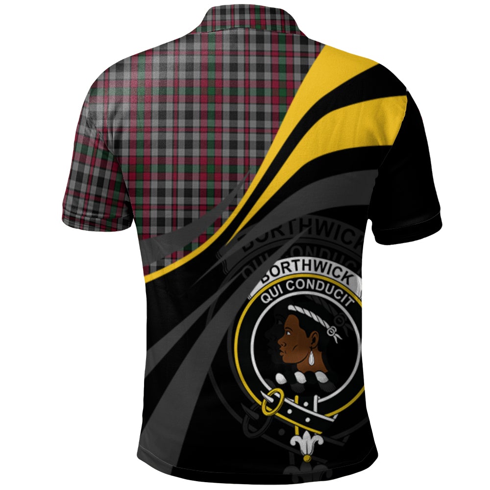 Borthwick Tartan Polo Shirt - Royal Coat Of Arms Style