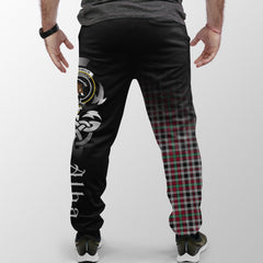 Borthwick Ancient Tartan Crest Jogger Sweatpants - Alba Celtic Style