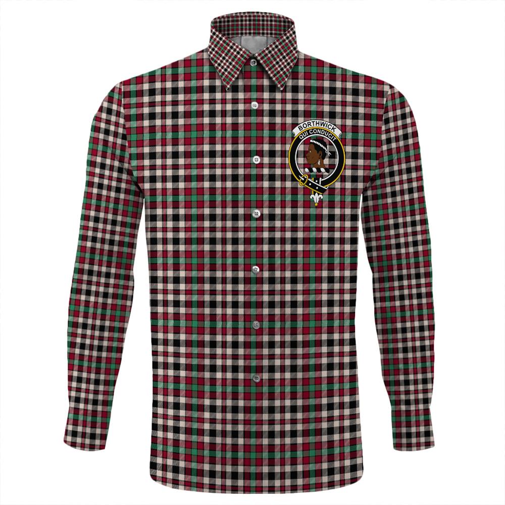 Borthwick Dress Ancient Tartan Long Sleeve Button Shirt