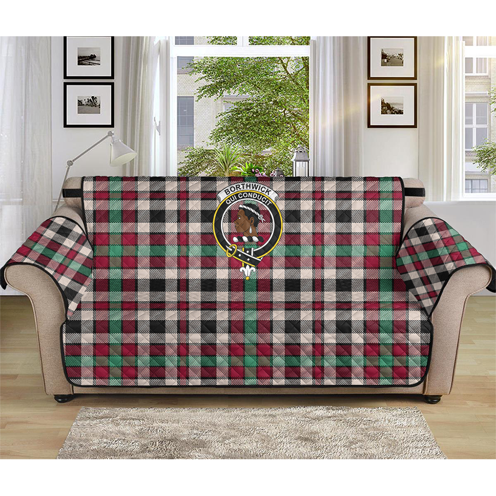 Borthwick Dress Ancient Tartan Crest Sofa Protector