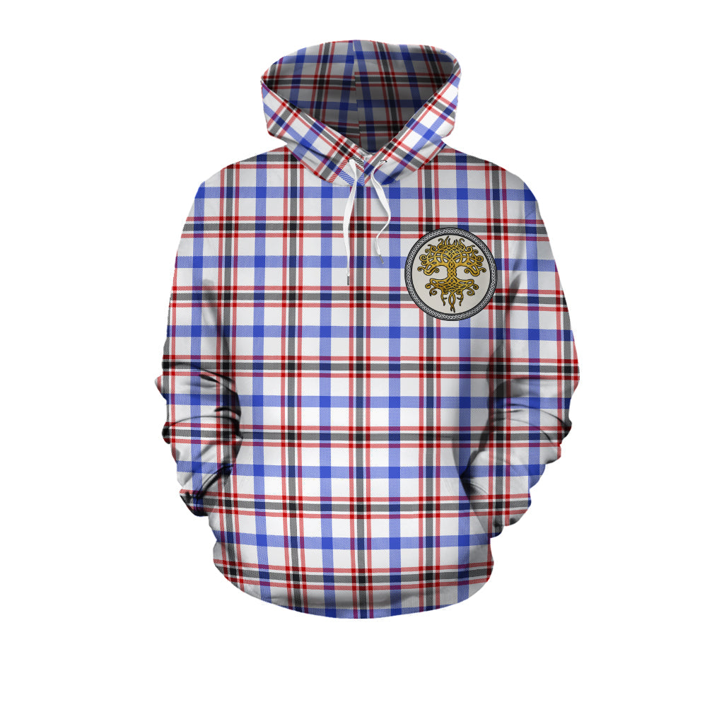 Boswell Modern Tartan Hoodie - Tree Of Life