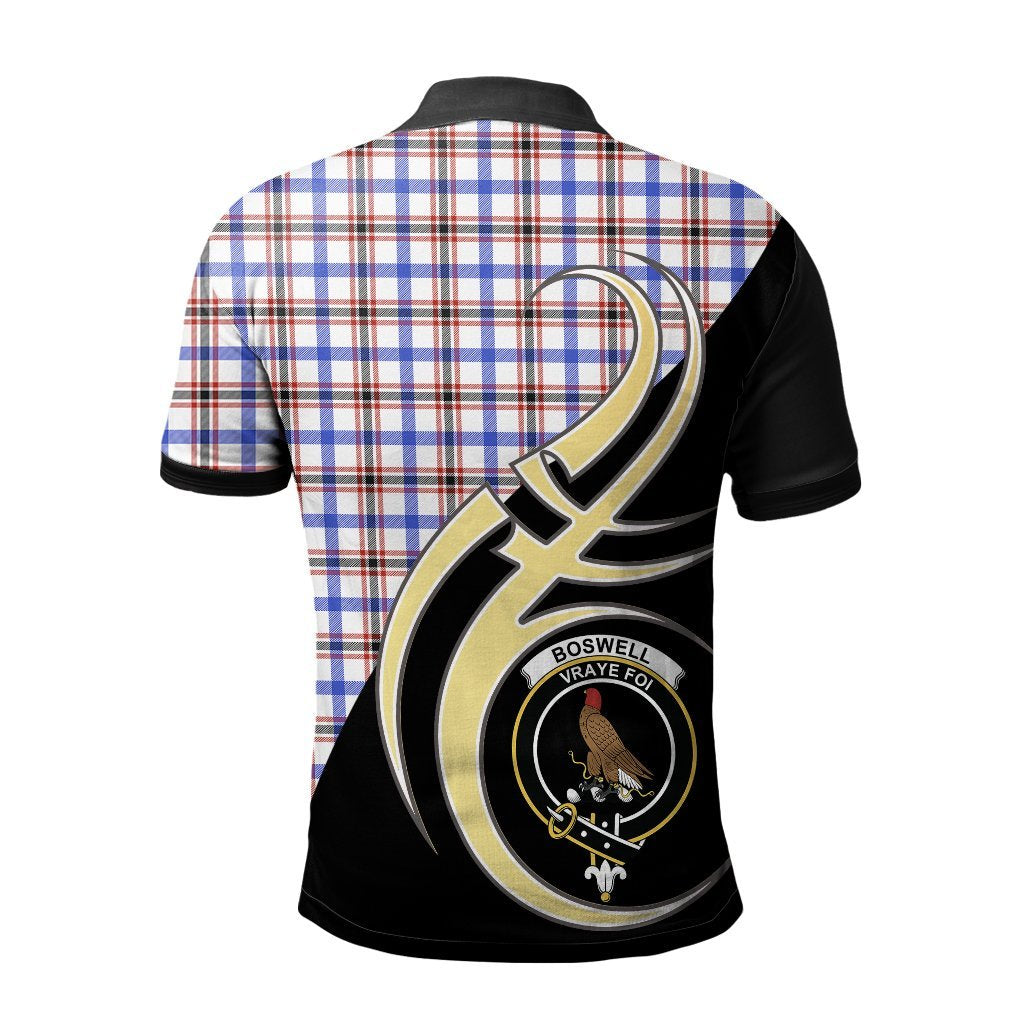 Boswell Modern Tartan Polo Shirt - Believe In Me Style