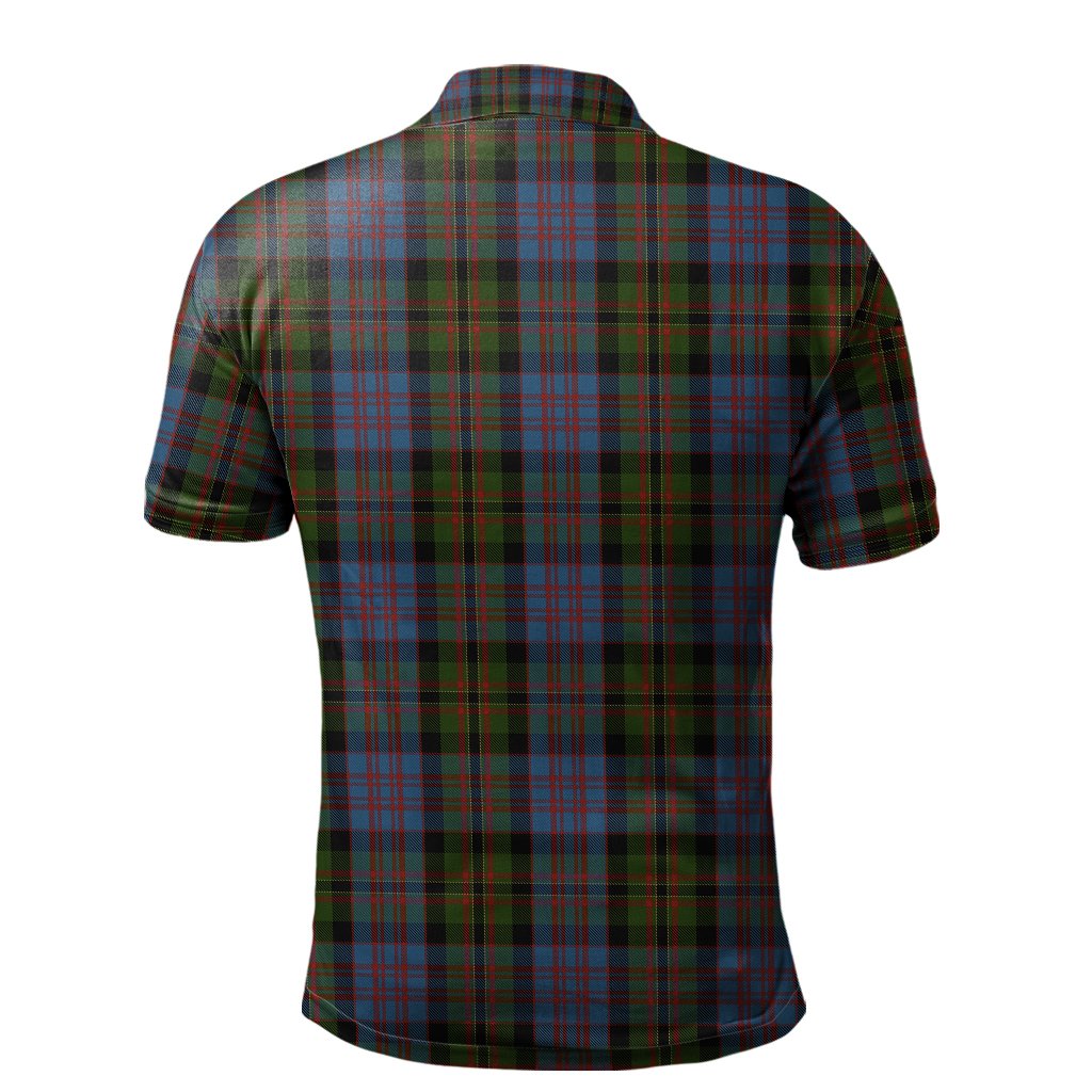 Bowie Black Tartan Polo Shirt